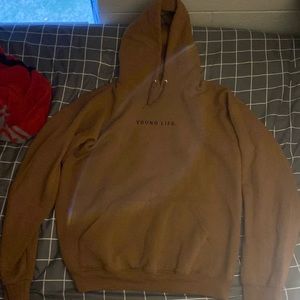 Brown YoungLife Hoodie